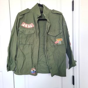 Topshop military light jacket